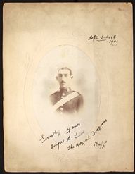 Photograph sent to Headmaster Levy of Liverpool Hebrew Schools in 1914