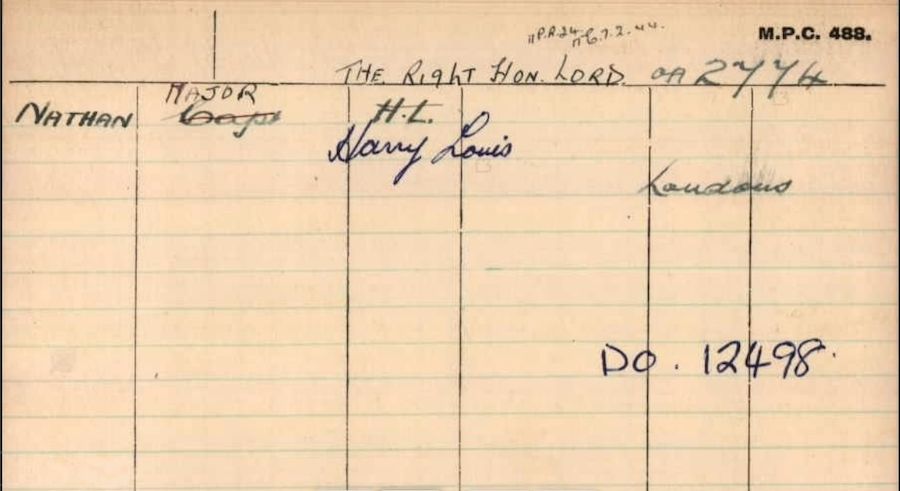 Military Record