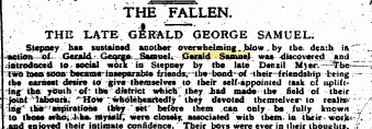 Gerald George Samuel