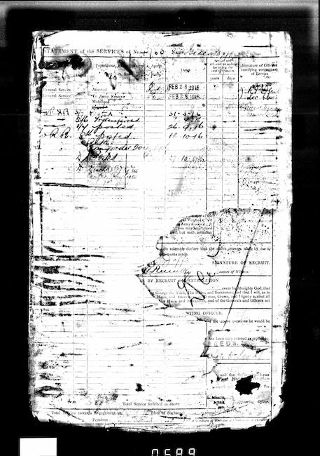 Military Record
