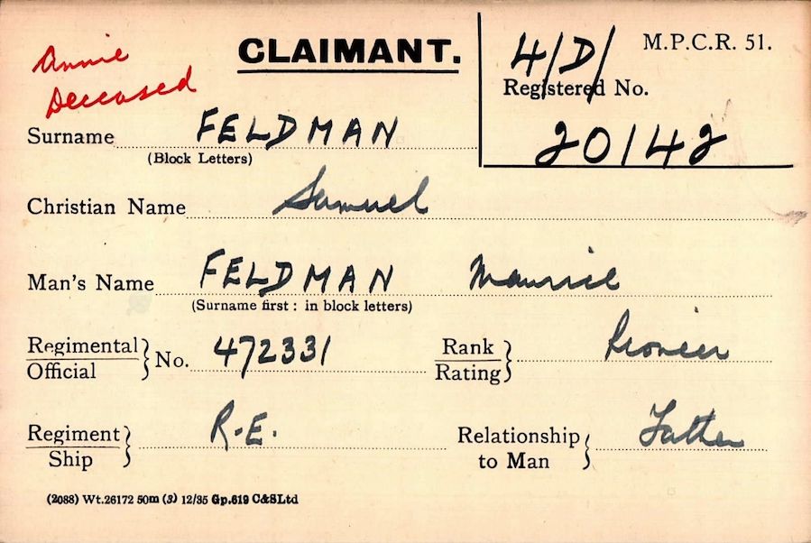 Pension Card