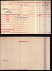 Medal card