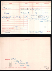 Medal card