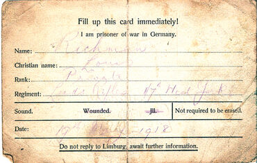 Notification card - Back