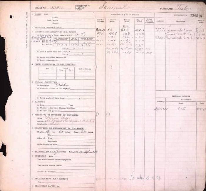 Military Record