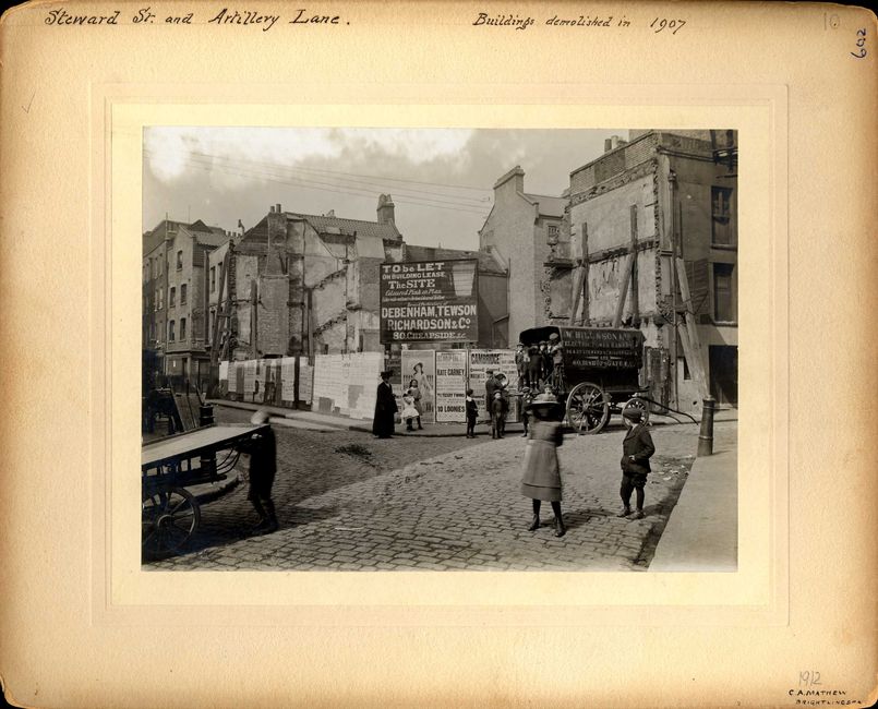 Steward Street and Artillery Lane