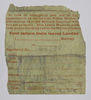 Leave and Railway ticket for  Barnett Rosen (Rosenberg). ©Jewish Museum London/Jewish Military Museum