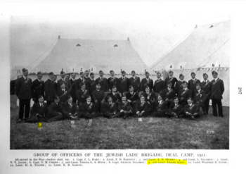 Jewish Lads' Brigade Officers
