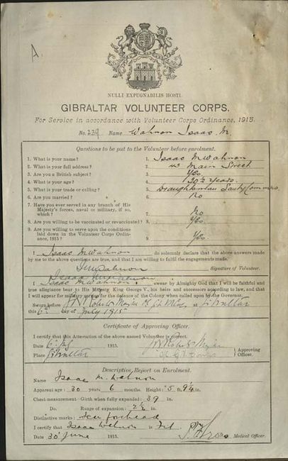 Volunteer Corps Registration Form