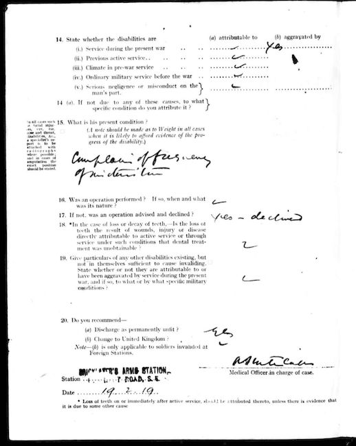 Military Record