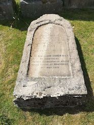 Private memorial showing date of death as 10 May 1918. The headstone also indicates Benjamin was from Montreal, Canada. Photo Thomas Cook.