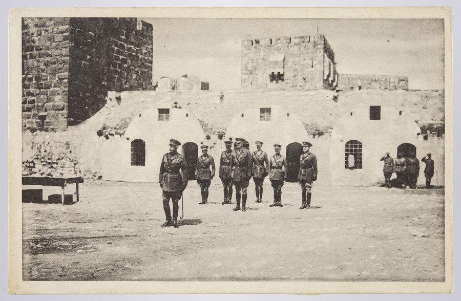 Collection of postcards recording the allies capture of Jerusalem and the visit to Jerusalem made by the Duke of Connaught. ©Jewish Museum London/Jewish Military Museum	