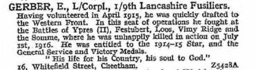 Military Record