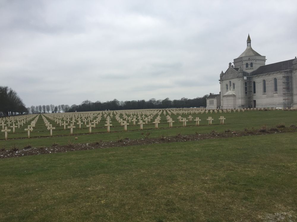 Notre Dame de Lorette, April 2018.