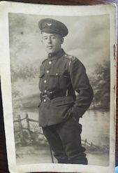 Wolfe in uniform