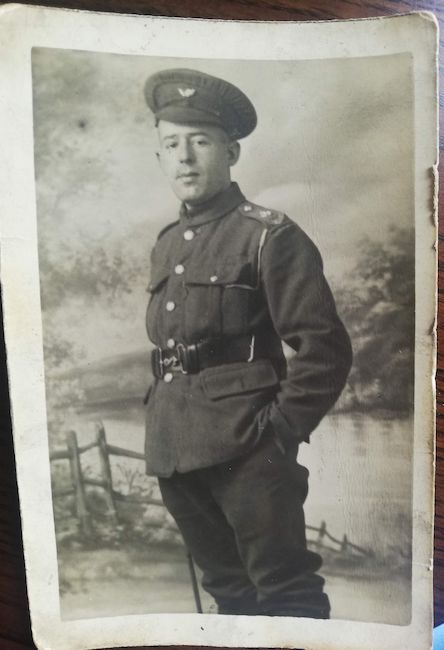 Wolfe in uniform