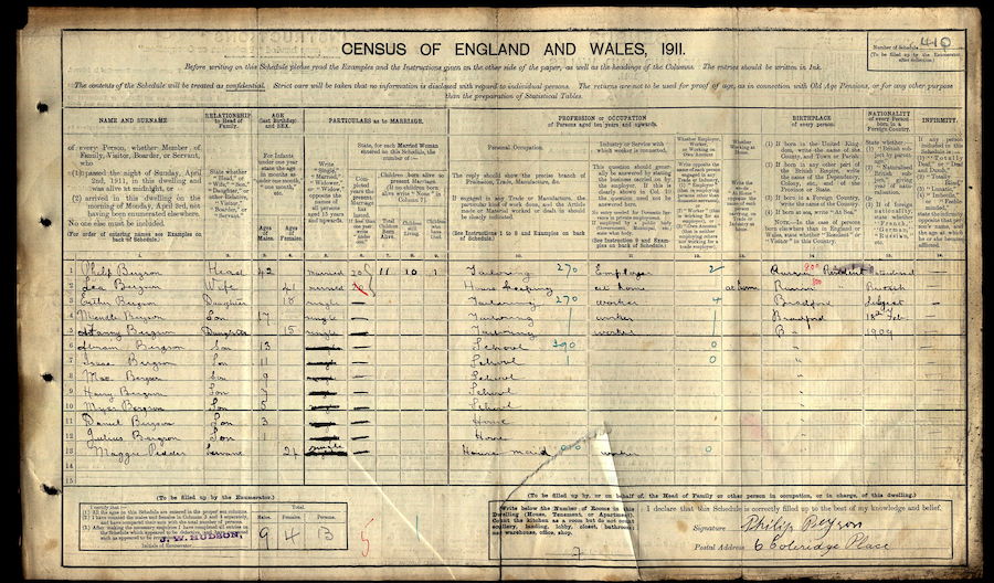1911 Census