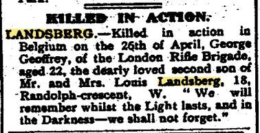 Jewish Chronicle Obituary