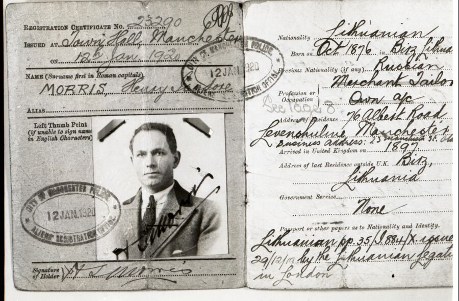 Certificate of Registration 1919