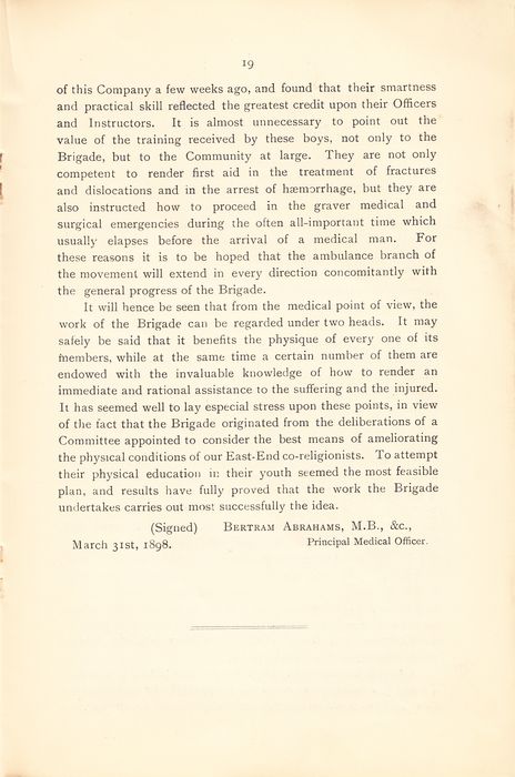 1897 First Annual Report. 