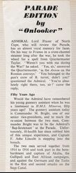 Parade News Clipping