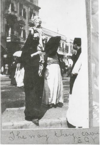 Salzedo Photo album - "The way they carry a child in Cairo"
