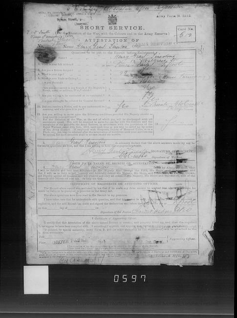 Military Record
