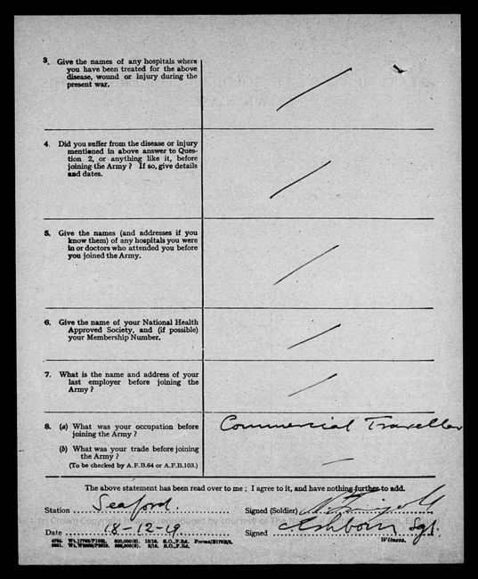 Military Record