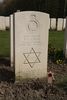 F Jonas grave and Magen David.  We Were There Too trip to Ypres, April 2017. By Alan Brill, Voluntary Photographer