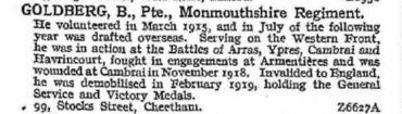 National Roll of Honours