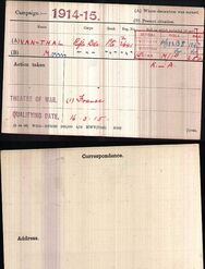 Medal card
