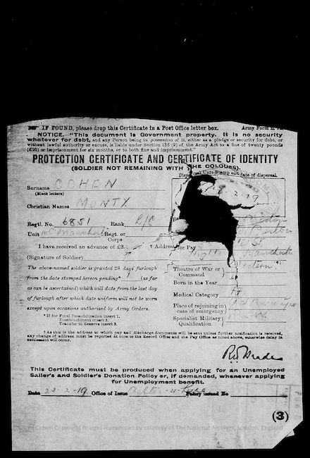 Military Record