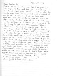 Transcription of Letter 2