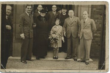 Sydney Cohen at opening of British Legion branch