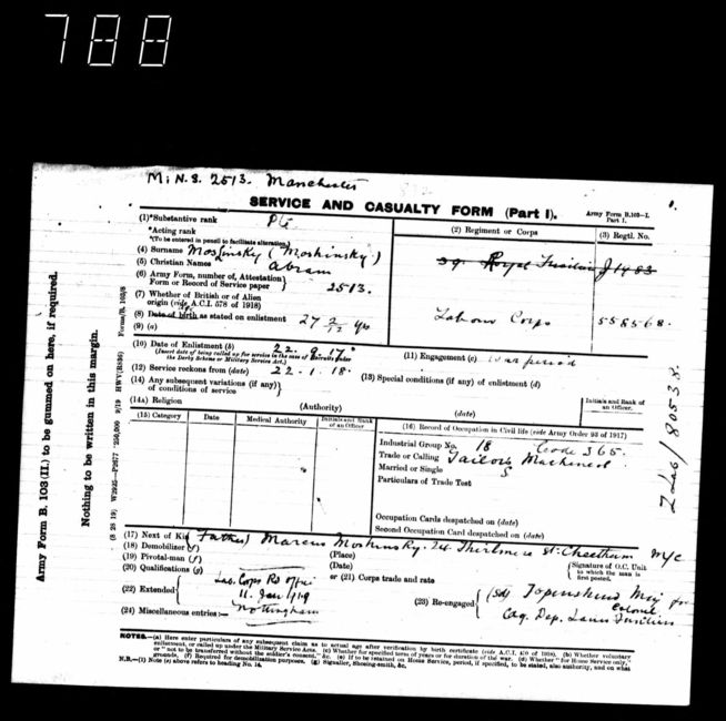 Military Record