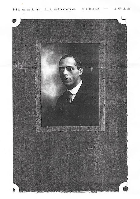 Nissim's great great nephew's research