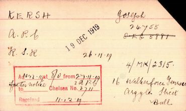 Military Record