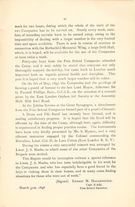 1897 First Annual Report. 