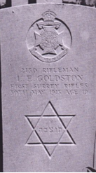 CWGC gravestone