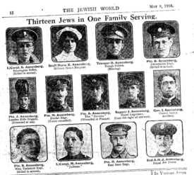 13 Family members serving 