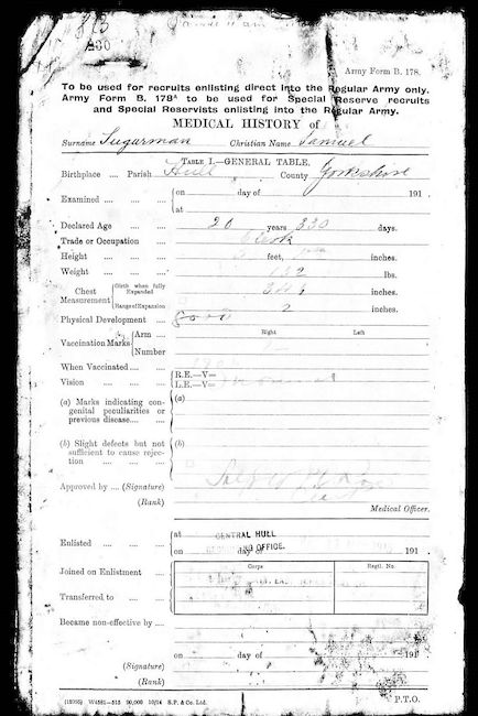 Military Record