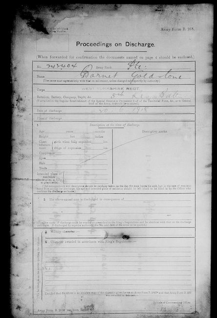 Military Record