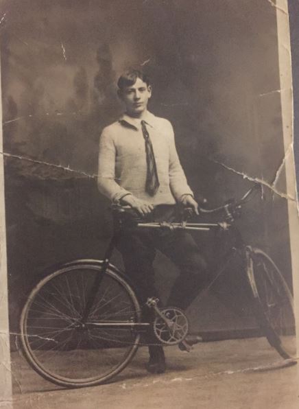 On a Bike c. 1913