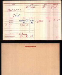 Medal card