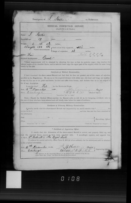 Military Record