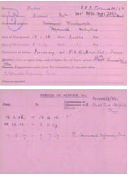 VAD nursing cards - from the Red Cross