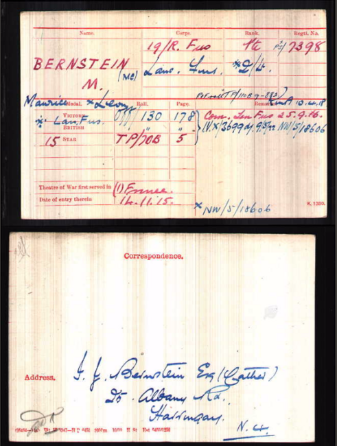 Medal card