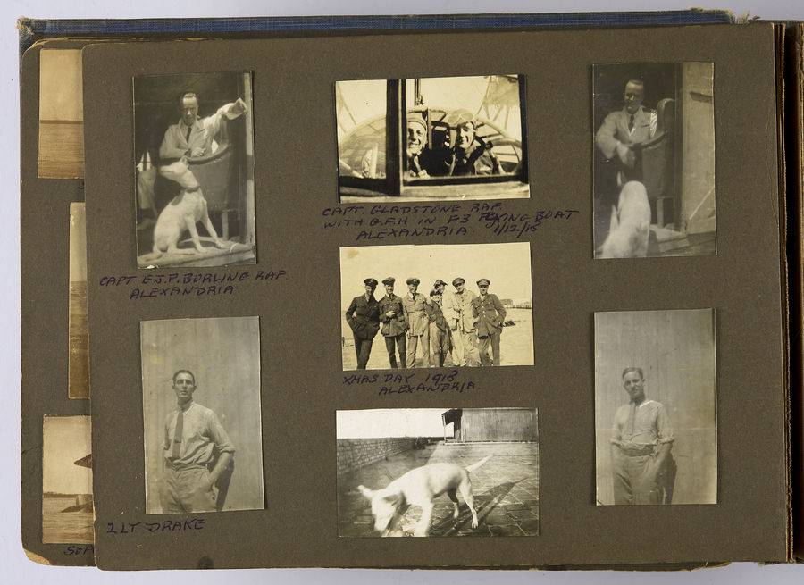 Photograph album containing photographs taken by Gordon Hyams D.F.C., mostly in Egypt during 1917. ©Jewish Museum London/Jewish Military Museum	