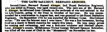 Jewish Chronicle Obituary