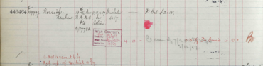 Register of effects